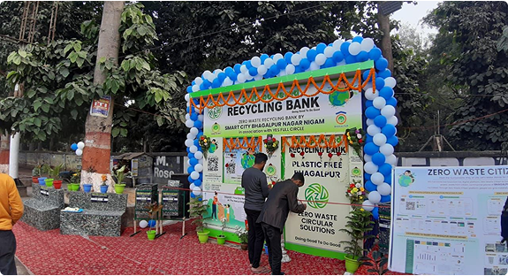 Bhagalpur Recycling Bank project by ZWC Solutions India