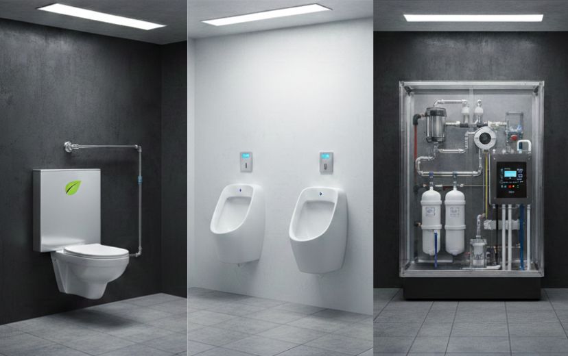 EcoFlush Waterless Urinal System by ZWC Solutions